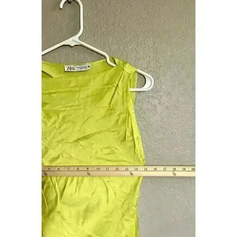 Zara Yellow Midi Dress - Picture 6 of 9